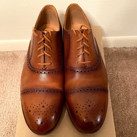 Clarks Oliver Limit Tan Leather Mens 9M main image 6